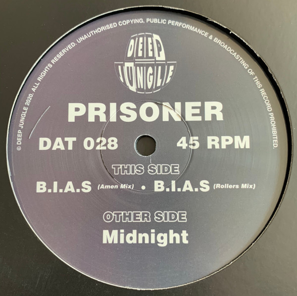 Prisoner - Midnight / B.I.A.S (Amen Mix) / B.I.A.S (Rollers Mix) (2020) - Image 2