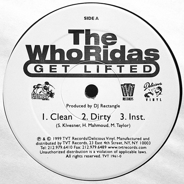 The Whoridas - Get Lifted / Godfathers (1999)