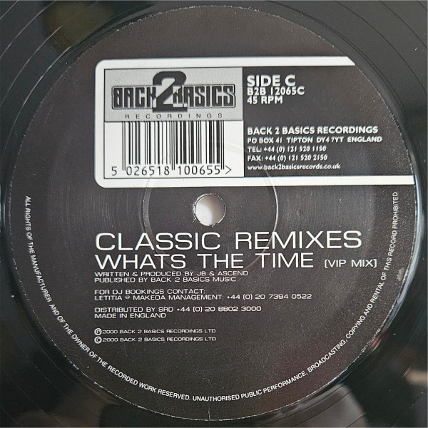 JB - Classic Remixes Vol. 1 (2000) - Image 4