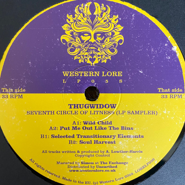 Thugwidow - Seventh Circle Of Litness LP Sampler (2022)