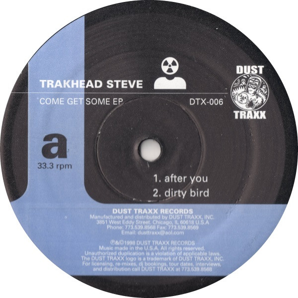 Trackhead Steve - Come Get Some Ep (1998) - Image 3