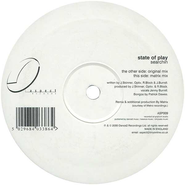 State Of Play - Searchin (2000)