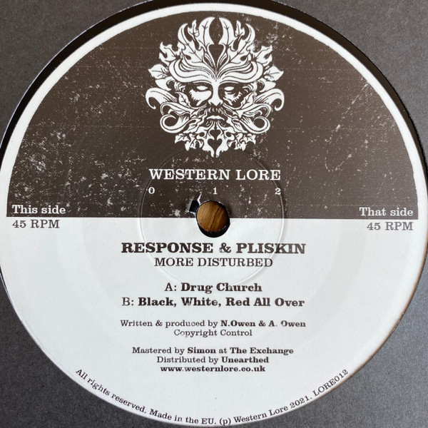 Response, Pliskin - More Disturbed EP (2021) - Image 3