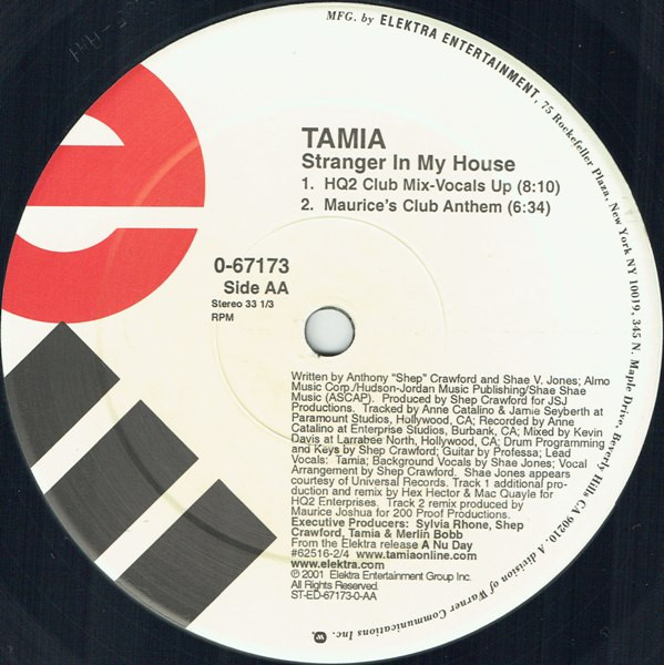 Tamia - Stranger In My House (2001) - Image 3