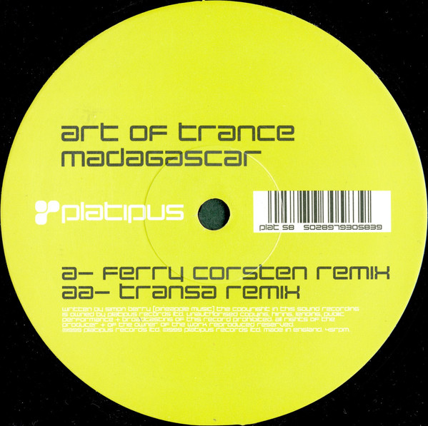 Art Of Trance - Madagascar (1999)