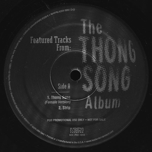 Various - The Thong Song Album (2000)