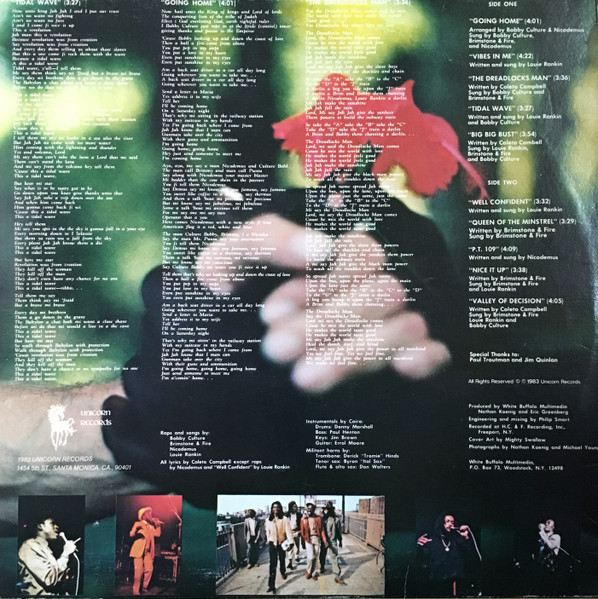 Bobby Culture - Tidal Wave (1983) - Image 2