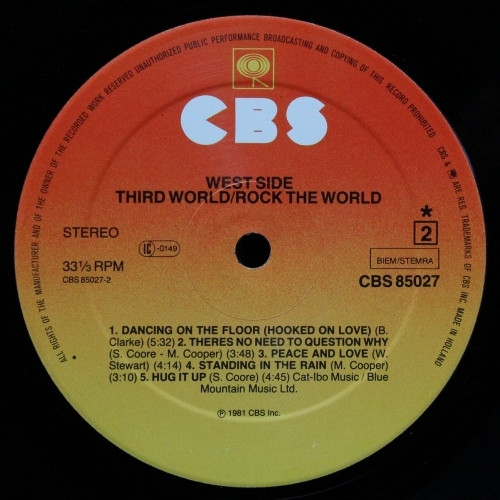 Third World - Rock The World (1981) - Image 5