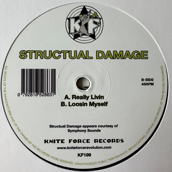 Structural Damage - Really Livin / Loosin Myself (2023)