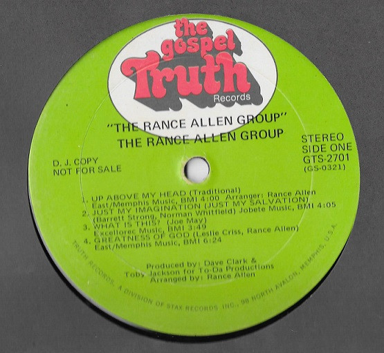 The Rance Allen Group - The Rance Allen Group (1972)