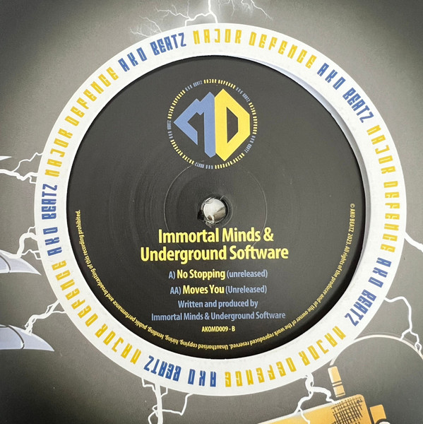 Immortal Minds, Underground Software - No Stopping (Unreleased) / Moves You (Unreleased) (2024)