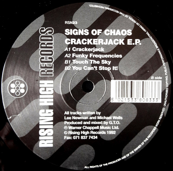 Signs Of Chaos - Crackerjack E.P. (1992) - Image 3