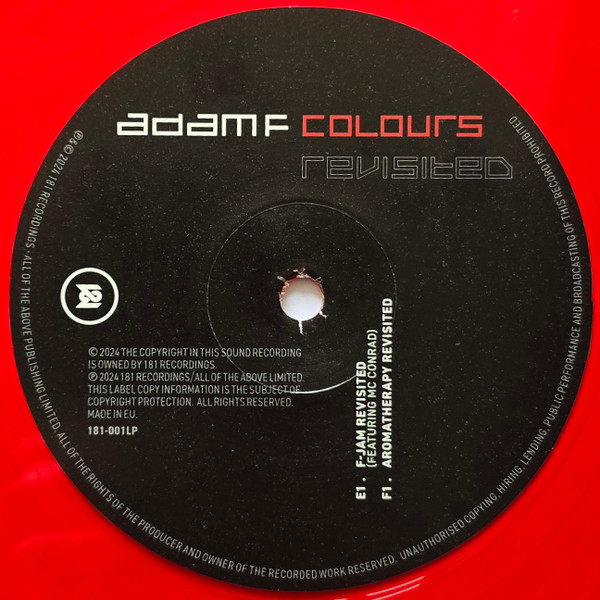 Adam F - Colours Revisited (2025) - Image 9