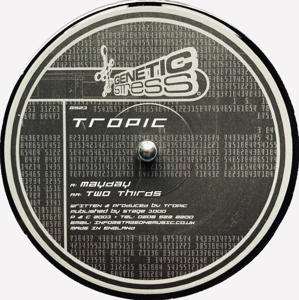 Tropic - Mayday / Two Thirds (2001)