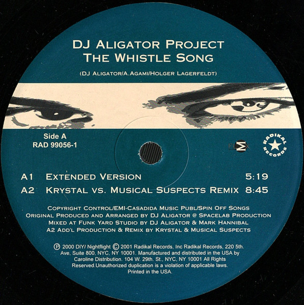 DJ Aligator Project - The Whistle Song (2000)