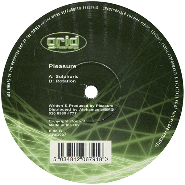 Pleasure - Sulphuric / Rotation (2000)