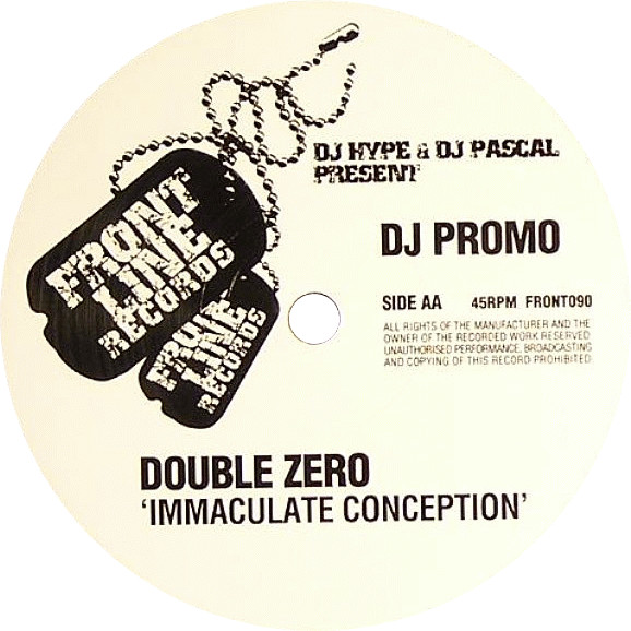 Double Zero (2) - Rythm Beater / Immaculate Conception (2007) - Image 2