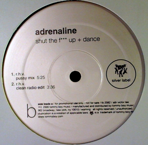 Adrenaline - Shut The F*** Up + Dance (2000) - Image 3
