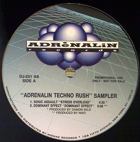 Various - Adrenalin Techno Rush Sampler (1992)