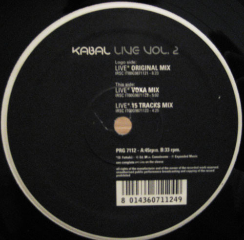 Kabal - Live Vol. 2 (1998) - Image 2