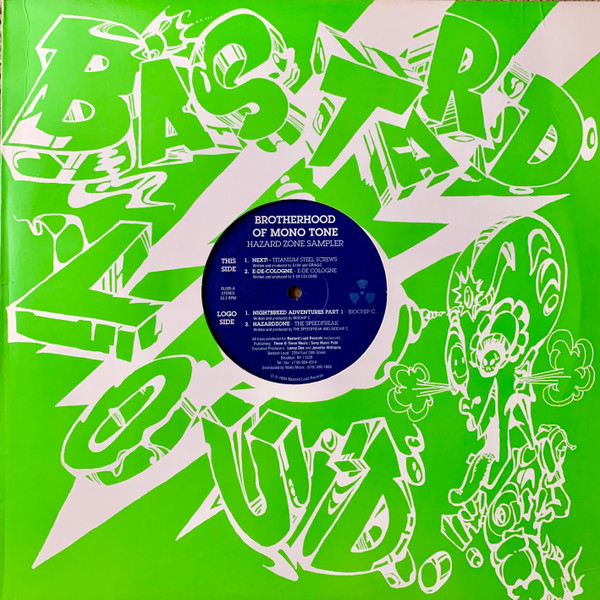 Various - Brotherhood Of Mono Tone - Hazard Zone Sampler (1994) - Image 3