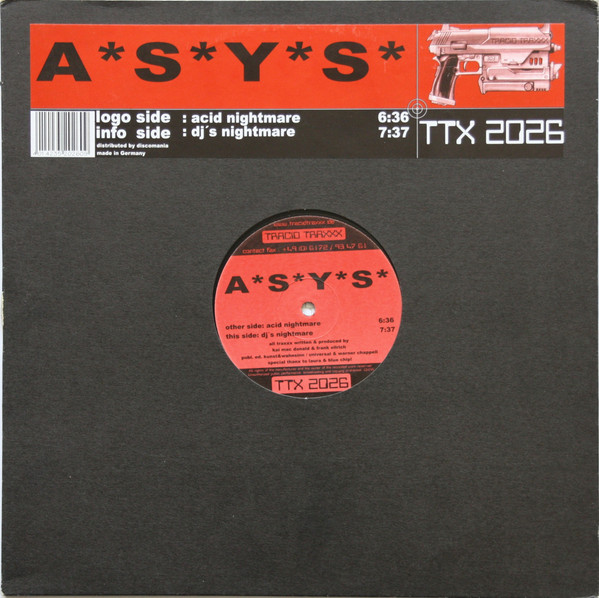 A*S*Y*S - Acid Nightmare / DJ's Nightmare (2001)