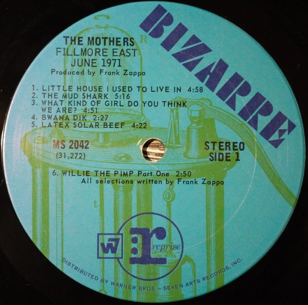 The Mothers - Fillmore East - June 1971 (1971) - Image 4