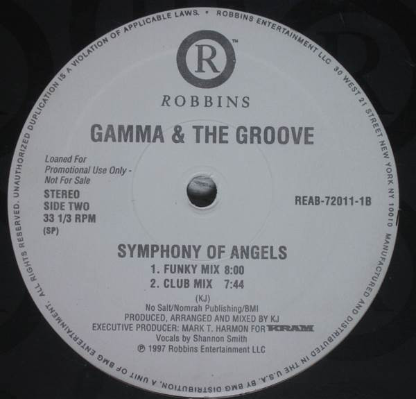 Gamma & The Groove - Symphony Of Angels (1997)