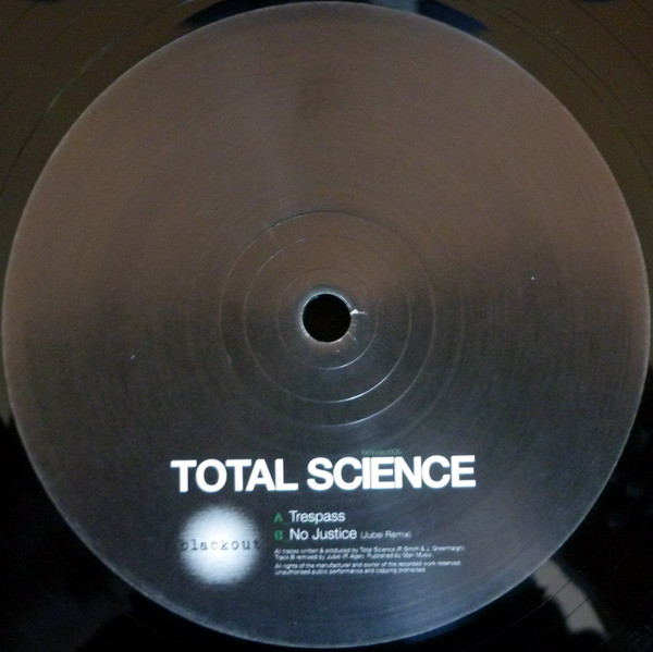 Total Science - Trespass / No Justice (Jubei Remix) (2011) - Image 4