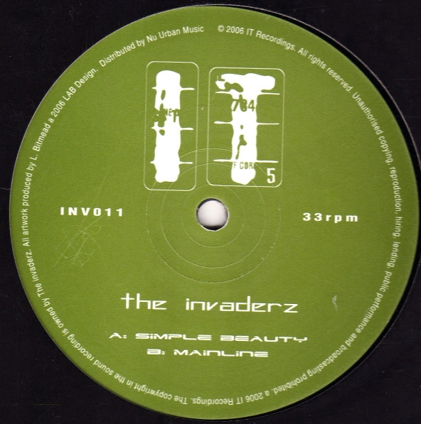Invaderz - Simple Beauty / Mainline (2006)