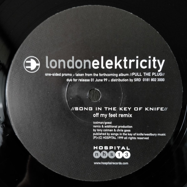 London Elektricity - Song In The Key Of Knife (Off My Feet Remix) (1999) - Image 4