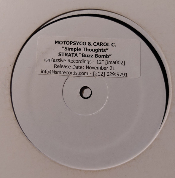 Motopsyco, Strata - Simple Thoughts / Buzz Bomb (2000)