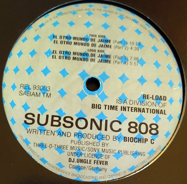 Subsonic 808 - El Otro Mundo De Jaime (1993)
