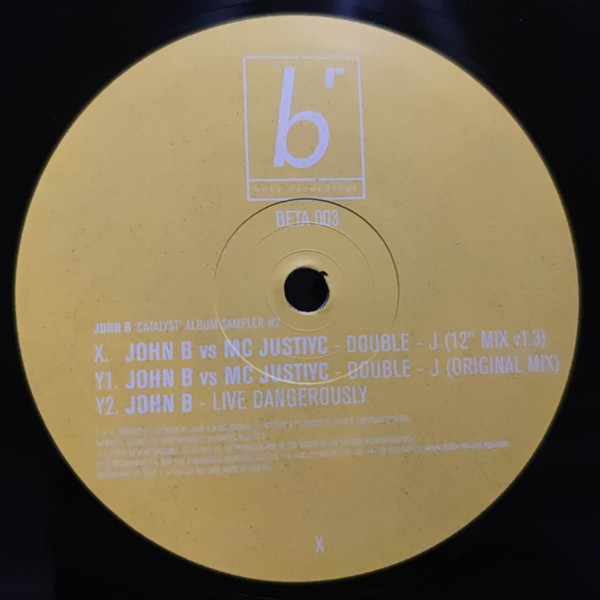 John B - Catalyst (Album Sampler #2) (1999) - Image 4