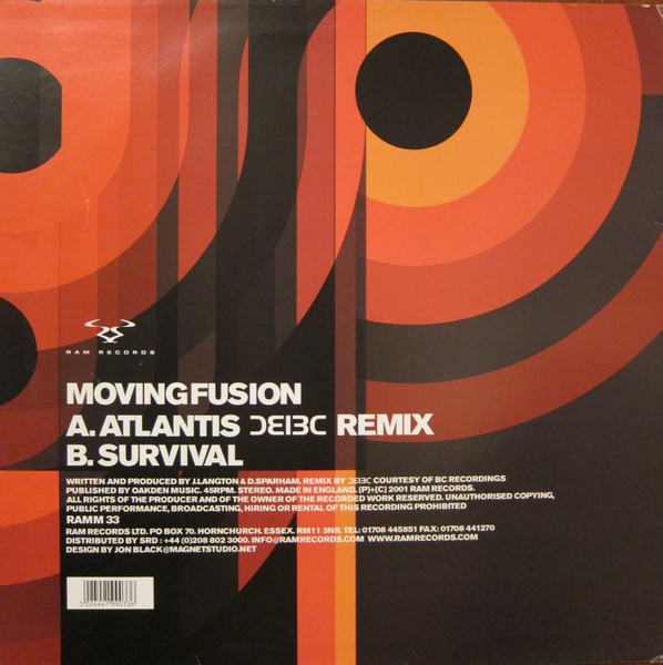 Moving Fusion - Atlantis (Bad Company Remix) / Survival (2001) - Image 2