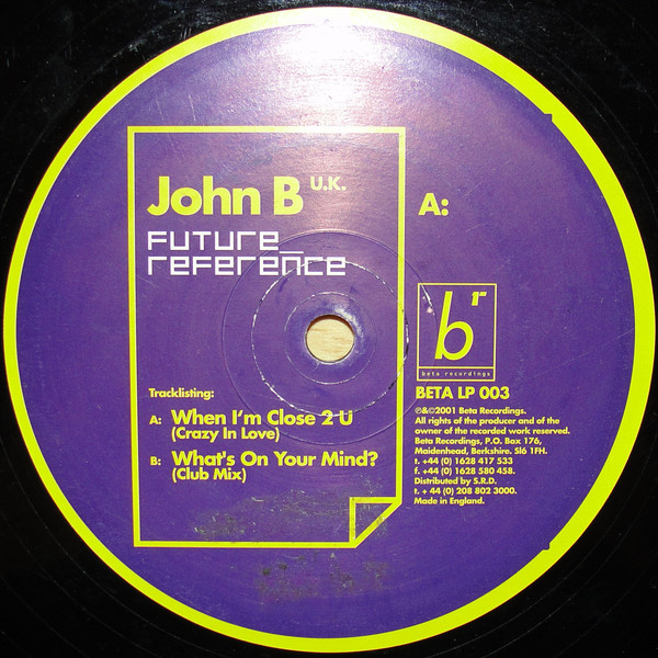 John B - Future Reference (2001) - Image 3