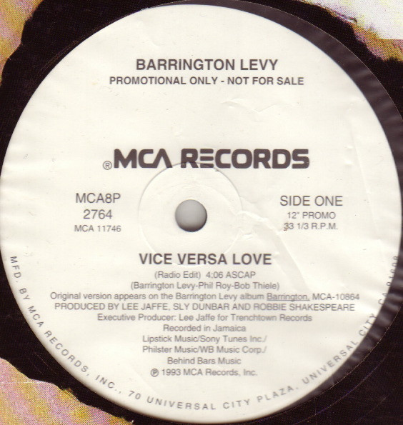 Barrington Levy - Vice Versa Love (1993)
