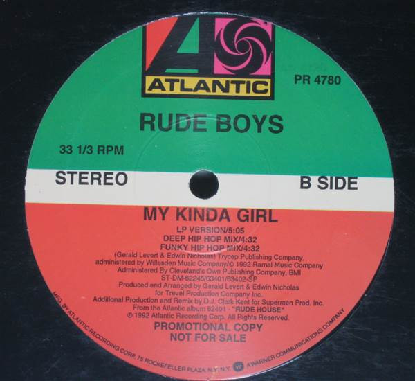 Rude Boys - My Kinda Girl (1992)