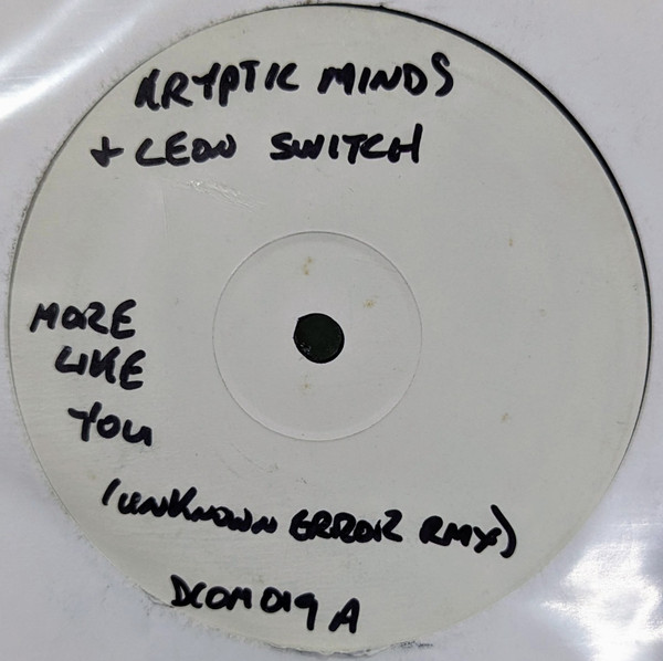 Kryptic Minds & Leon Switch, Unknown Error - More Like You (Unknown Error Remix) / Flip Funk (2006)