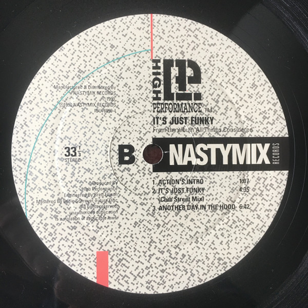 High Performance - It's Just Funky (1990) - Image 4