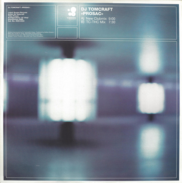 Tomcraft - Prosac (2001) - Image 2