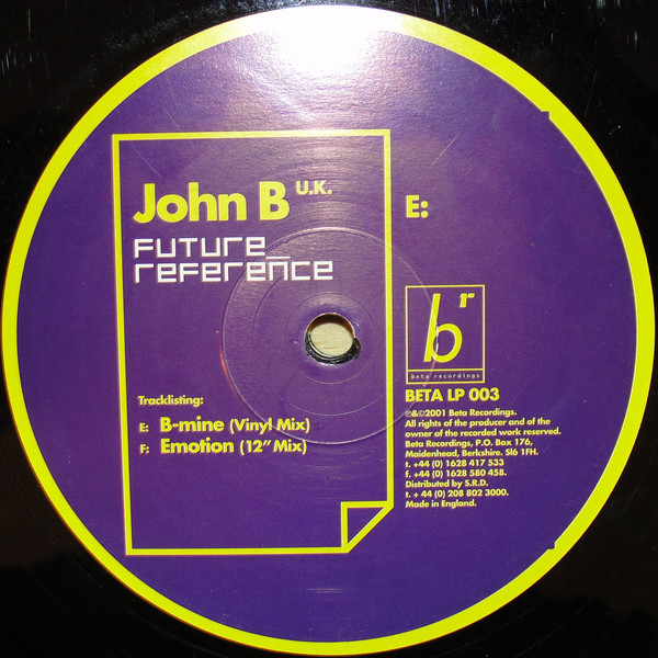 John B - Future Reference (2001) - Image 6