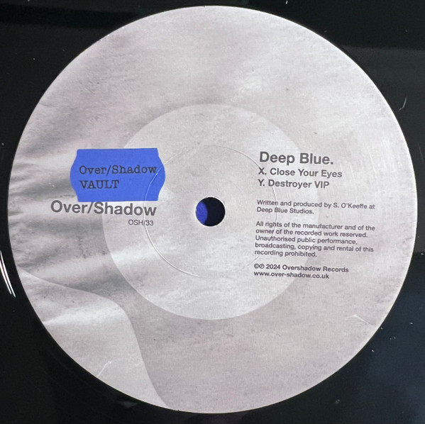 Deep Blue - Close Your Eyes / Destroyer (VIP) (2024) - Image 3