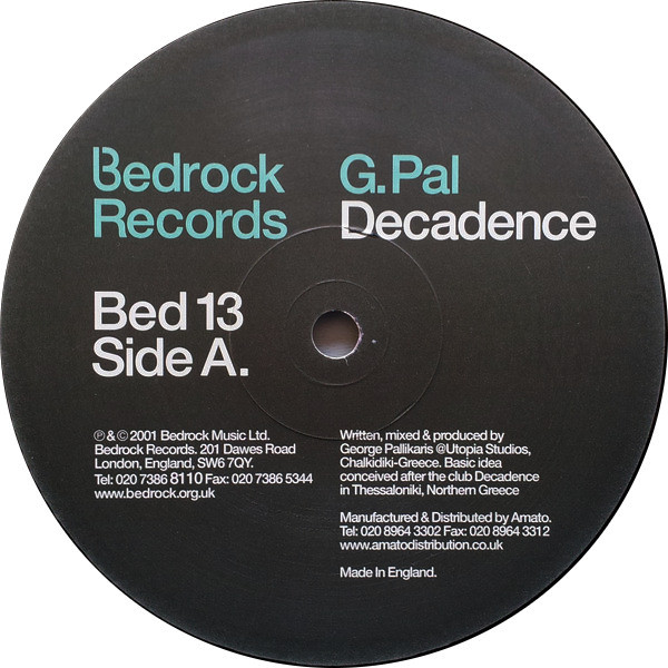 G-Pal - Decadence / Krevadence (2001) - Image 2