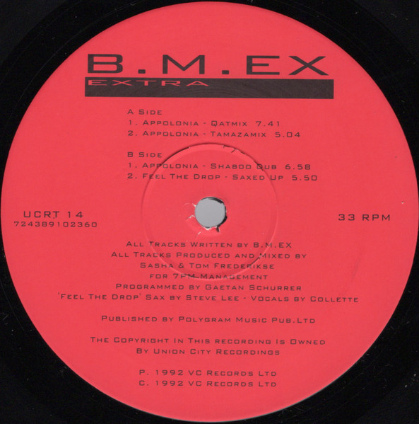B.M. EX - Appolonia (1993) - Image 3