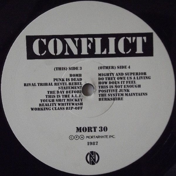 Conflict (2) - Turning Rebellion Into Money (1987) - Image 6