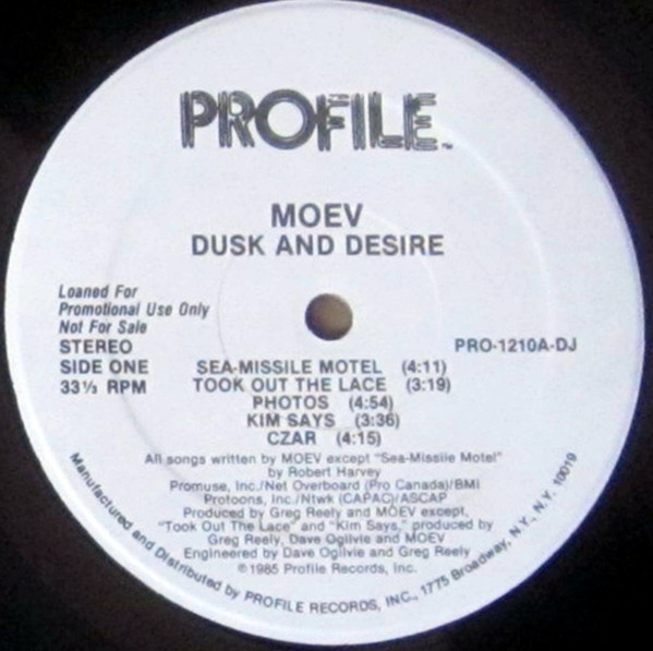 Moev - Dusk And Desire (1985) - Image 3