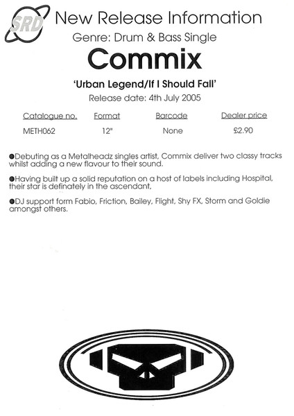 Commix - Urban Legend / If I Should Fall (2005)