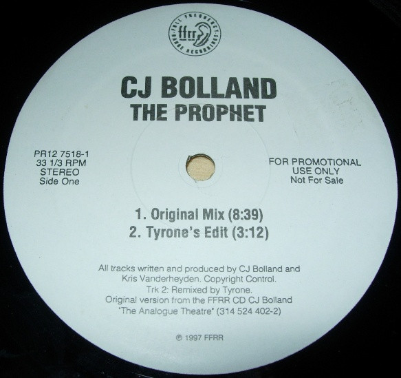 CJ Bolland - The Prophet (1997)