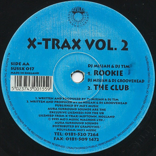 DJ Misjah & DJ Tim - X-Trax Vol. 2 (1995) - Image 2